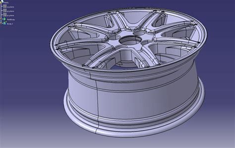 Alloy Wheel Design And Modeling Download Free 3d Model By Ramin