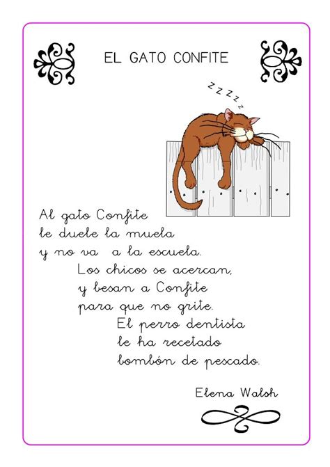 Poesias Infantiles Poesias Infantiles Cuentos Cortos Para Imprimir