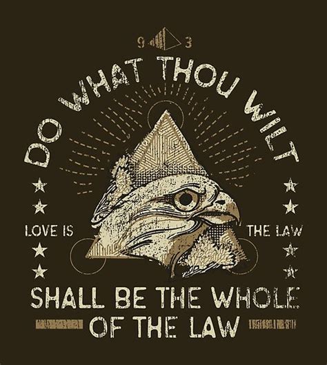 Do What Thou Wilt Posters By Phosphorus Redbubble