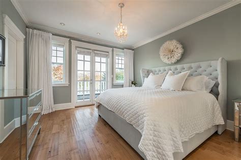 Click the image for larger image size and more details. blue gray by farrow and ball | Blue gray bedroom, Gray ...