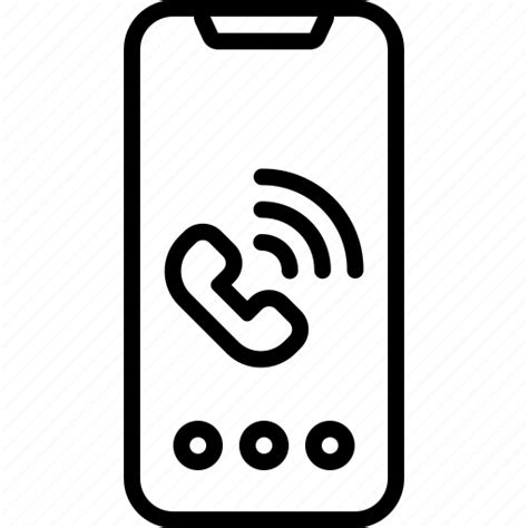 Call Communication Mobile Phone Receiver Speak Talk Icon