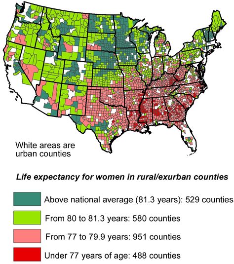 The Rural Blog Report Women In Four Of Five Rural Counties Live