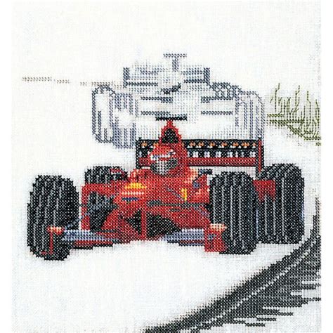 Thea gouverneur cross stitch patterns. Thea Gouverneur counted-cross-stitch Kit Motor Racing On ...