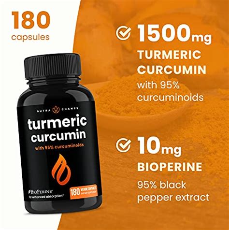 Turmeric Curcumin With Bioperine Mg Capsules With