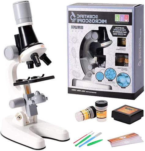 Courti Microscope For Kids Beginner Children Student 100x 400x And