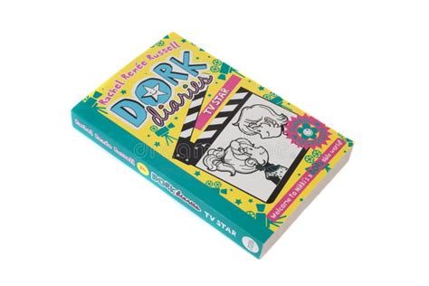 The Book Tv Star The Dork Diaries By Rachel Renee Russell Editorial Photography Image Of