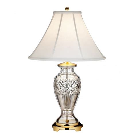 The lamp measures 11 1/2 inches high to the top of the socket. Waterford Kilmore Table Lamp | Lamps | Waterford Crystal ...