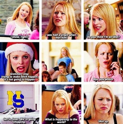 Mean Girls Regina Mean Girls Meme Mean Girls Party Mean Girl Quotes Film Posters Vintage