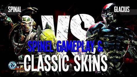 Killer Instinct Spinal Gameplay Classic Skins Spinal Vs Glacius