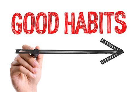 How To Develop Good Habits Keener Living