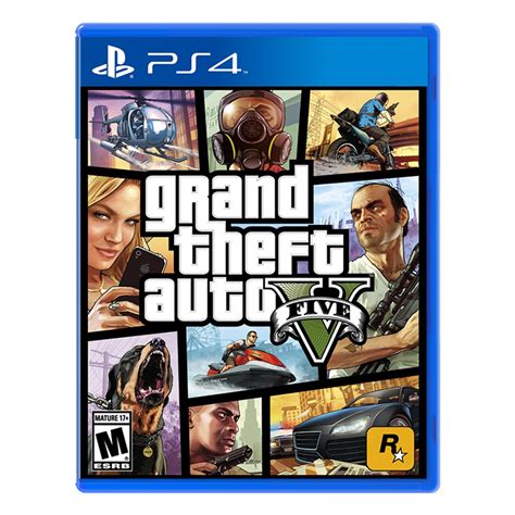 Rockstar Games Grand Theft Auto V For Playstation 4 Ps4