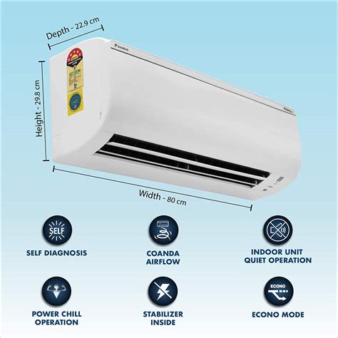 5 Star 2 Ton Daikin Split Air Conditioner Green Zone Air Conditioning