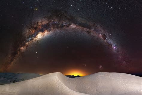 Sci Fi Milky Way 8k Ultra Hd Wallpaper