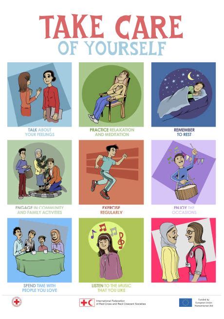 Posterflyer Ways To Take Care Of Yourself