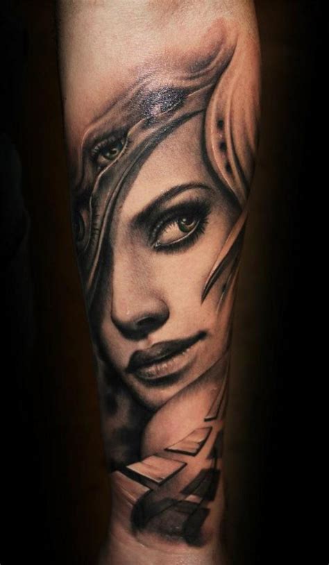 45 Awesome Portrait Tattoo Designs Art And Design