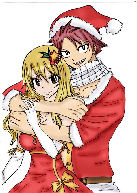 Nalu Christmas Fairytail Anime