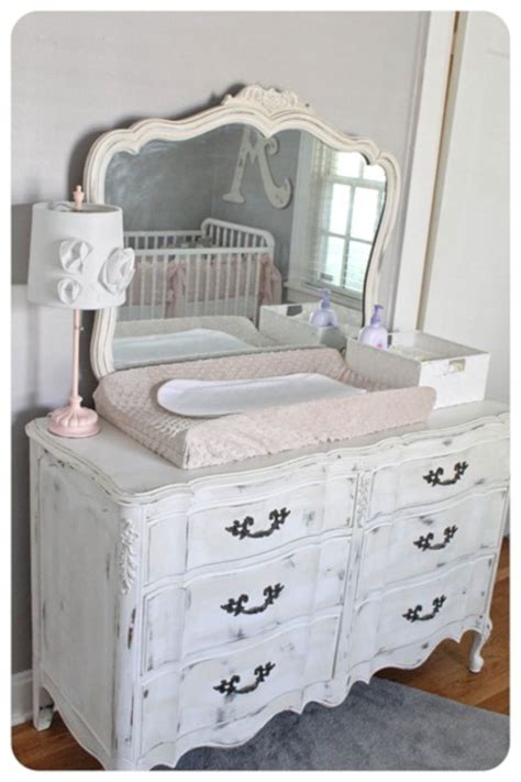 57 Stylish Gray Shabby Chic Furniture Ideas Roundecor Baby Girl