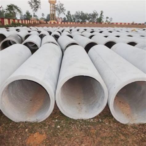 Reinforced Concrete Cement Cylindrical Rcc Spun Collar Pipe At Best