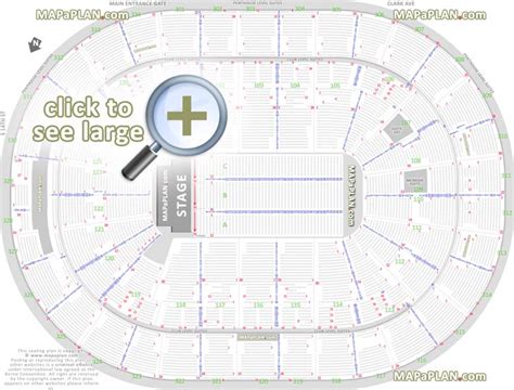 Moda Center Interactive Seat Map Elcho Table
