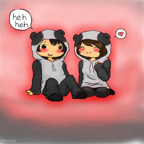 Panda Hoodies ← An Anime Speedpaint Drawing By Icanfly2