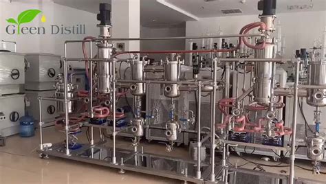 Cbd Oil Production Single Stage 99 Purification Molecular Distillation