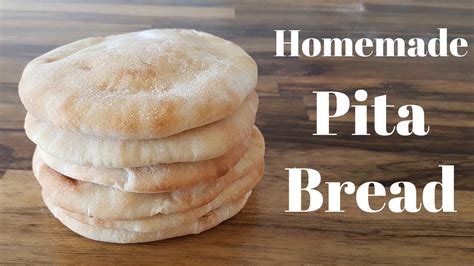 How To Make Homemade Pita Bread Pita Recipe Youtube