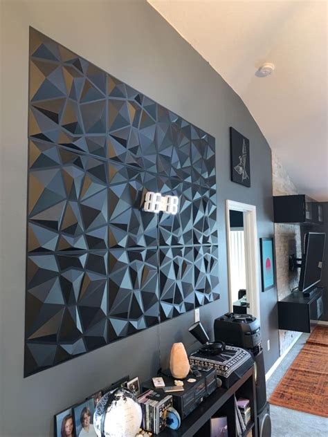 Art3d Decorative 3d Wall Panels Pvc Diamond Design Wall 197 Etsy