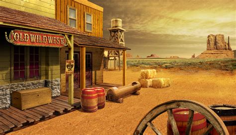 Lighting Out West Color Scheme Western Decor Old West Painting