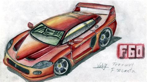 Ferrari F60 Concept From 2000 By Mastervali On Deviantart
