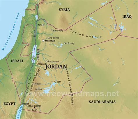 Arriba 91 Imagen De Fondo Mapa De Jordania En El Mundo El último 112023