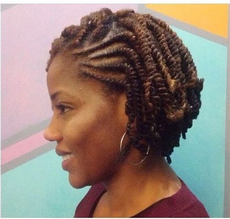 Explore Gallery Of Two Strand Twist Updo Hairstyles For Natural Hair 8 Of 15 Natural Hair