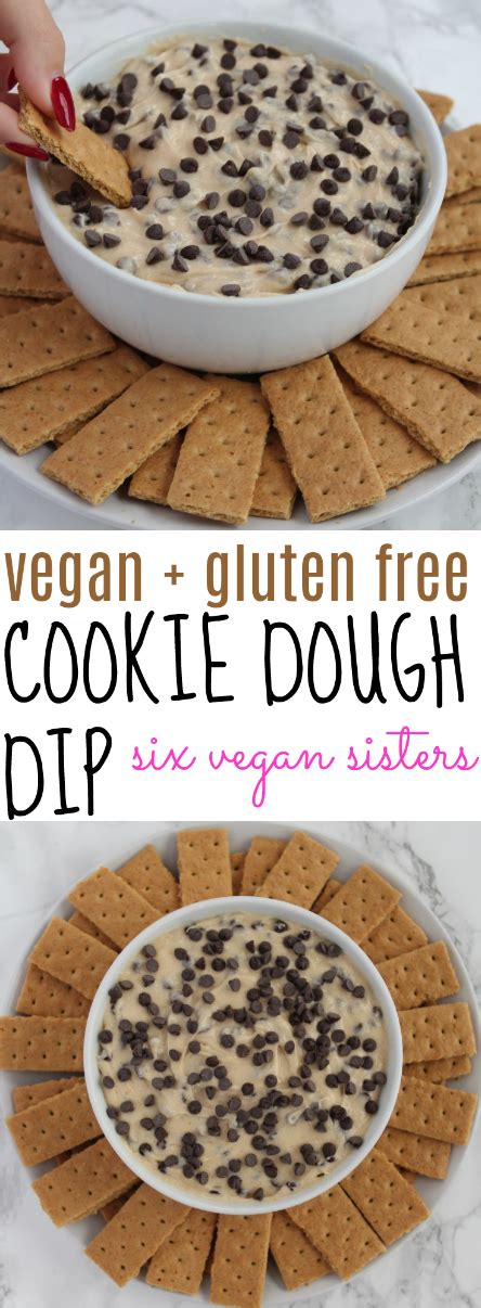 Cookie Dough Dip Recipe Vegan Gluten Free Cookies Gluten Free