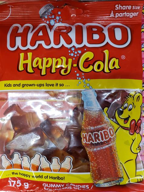 Haribo Happy Cola Gummy Candies 175 Gram Pack Pack Of 3 Etsy