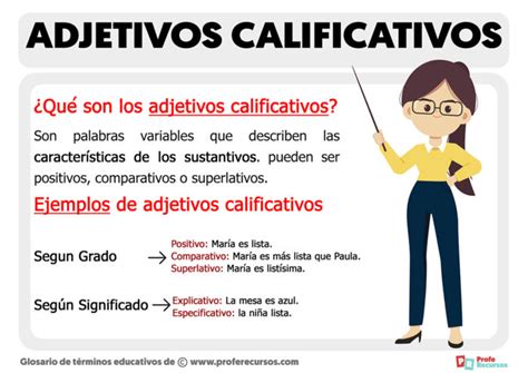 Adjetivos Calificativos