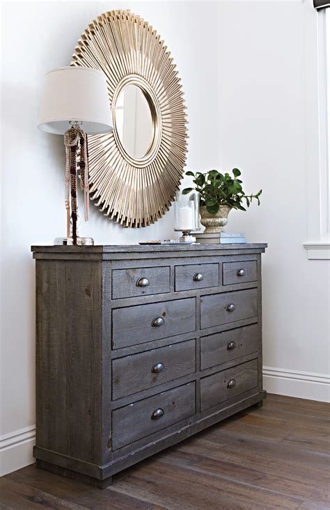 Dressers Chests Sinclair Grey Dresser This Solid Pine Bedroom