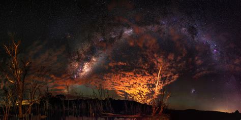 Milky Way Through The Clouds Harvey Western Australia Flickr