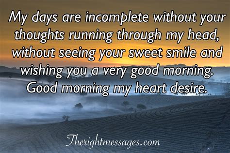Sweet Good Morning Text Messages For Him | The Right Messages | Good morning texts, Good morning ...