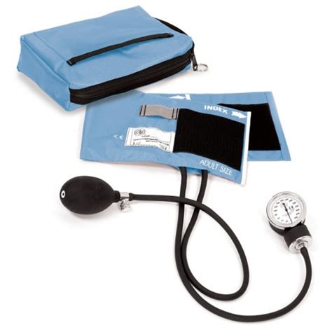 Premium Aneroid Sphygmomanometer With Carry Case Ceil Blue For Nurses