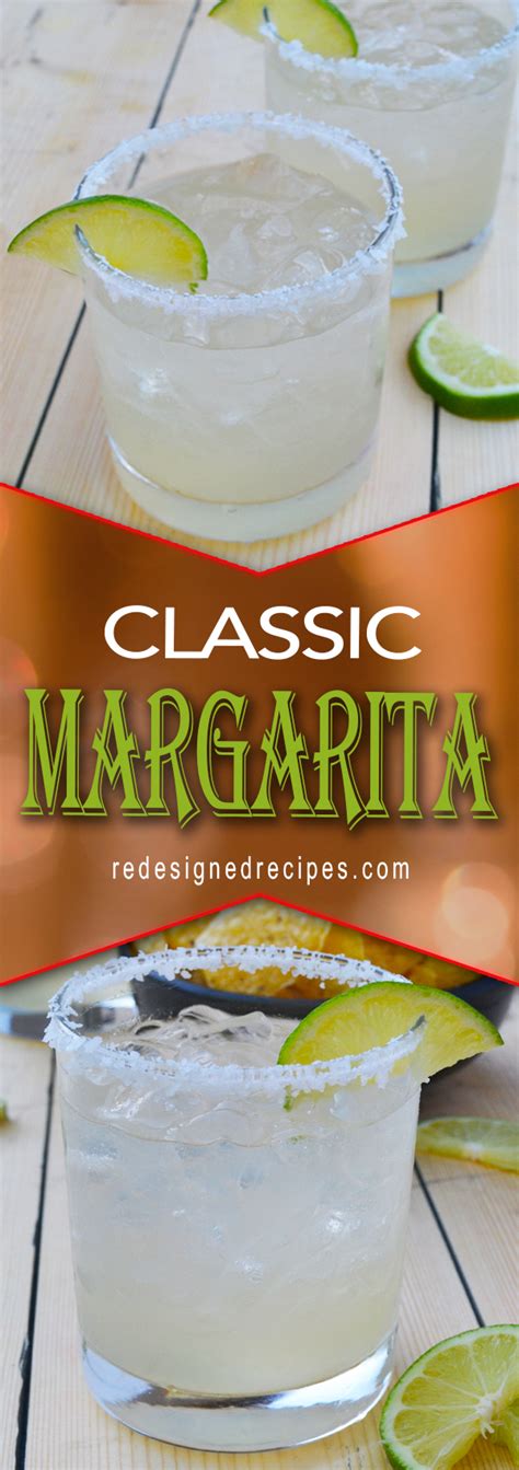 Classic Margarita On The Rocks Redesigned Recipes Recipe Margarita On The Rocks Classic