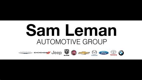 Maybe you would like to learn more about one of these? Sam Leman Automotive Group | Job Openings - YouTube
