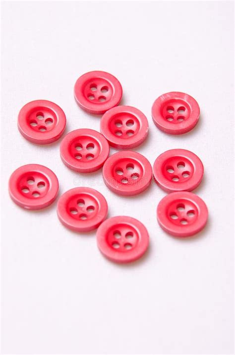 Red Small Buttons Stock Image Image Of Detail Design 24861047