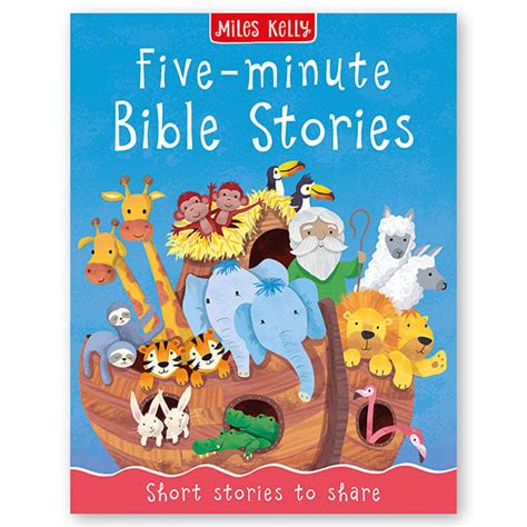 Five Minute Bible Stories Book For Children Miles Kelly