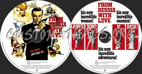 From Russia With Love 1963 Banned Criterion Edition Dvd Label Dvd
