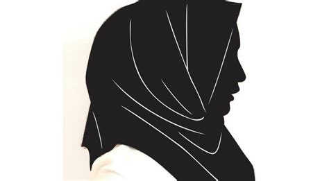 Hijab vector images over 4 400. Hijab Animasi Hitam Putih - Gallery Islami Terbaru