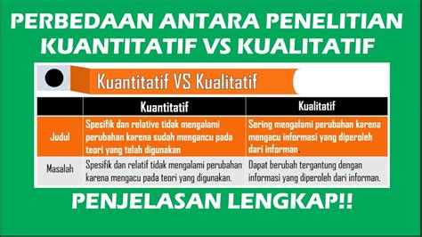 Mengenal Perbedaan Penelitian Kualitatif Dan Kuantitatif Images And