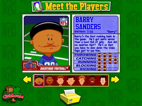 I have seen a lot of posts on this sub about backyard football 2002, and i would love to play but despite all of my efforts i have not been able to find a download of the game that has worked for me. Backyard Football (Windows CD) ScummVM Game Download ...
