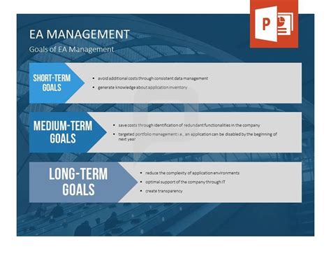 Try Our Powerpoint Templates On Enterprise Architecture And Set Goals
