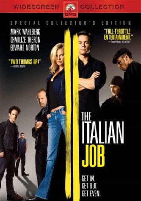 The Italian Job Mark Wahlberg As Charlie Croker Charlize Theron As Stella Bridger Mos Def As
