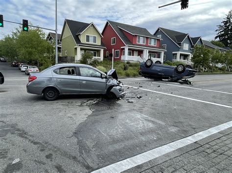 West Seattle Blog on Twitter: "TRAFFIC ALERT: Flipped-car crash at