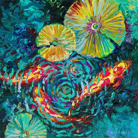 Vibrant Oil Finger Paintings By Iris Scott — Colossal